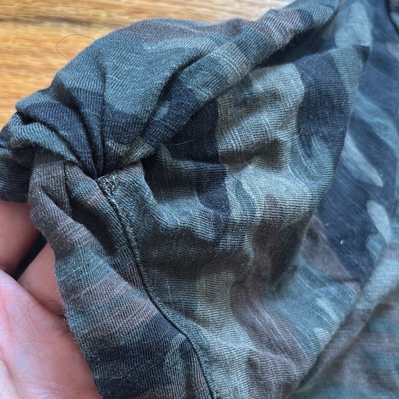 Sanctuary T-Shirt Women’s Camouflage Streetwear Biker core - Picture 4 of 7